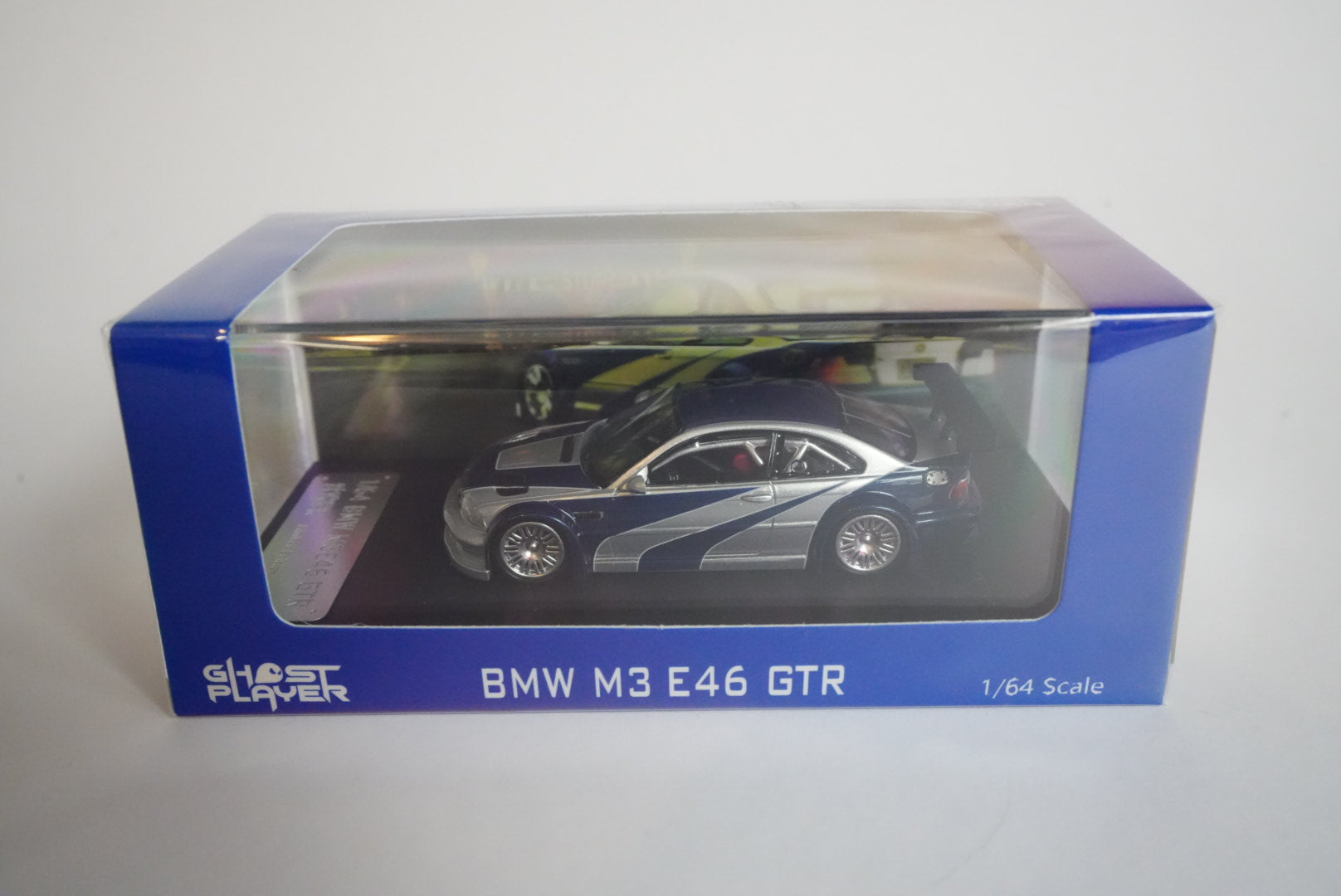 Ghost Player BMW M3 E46 GTR – Limited 999 pcs – 1:64