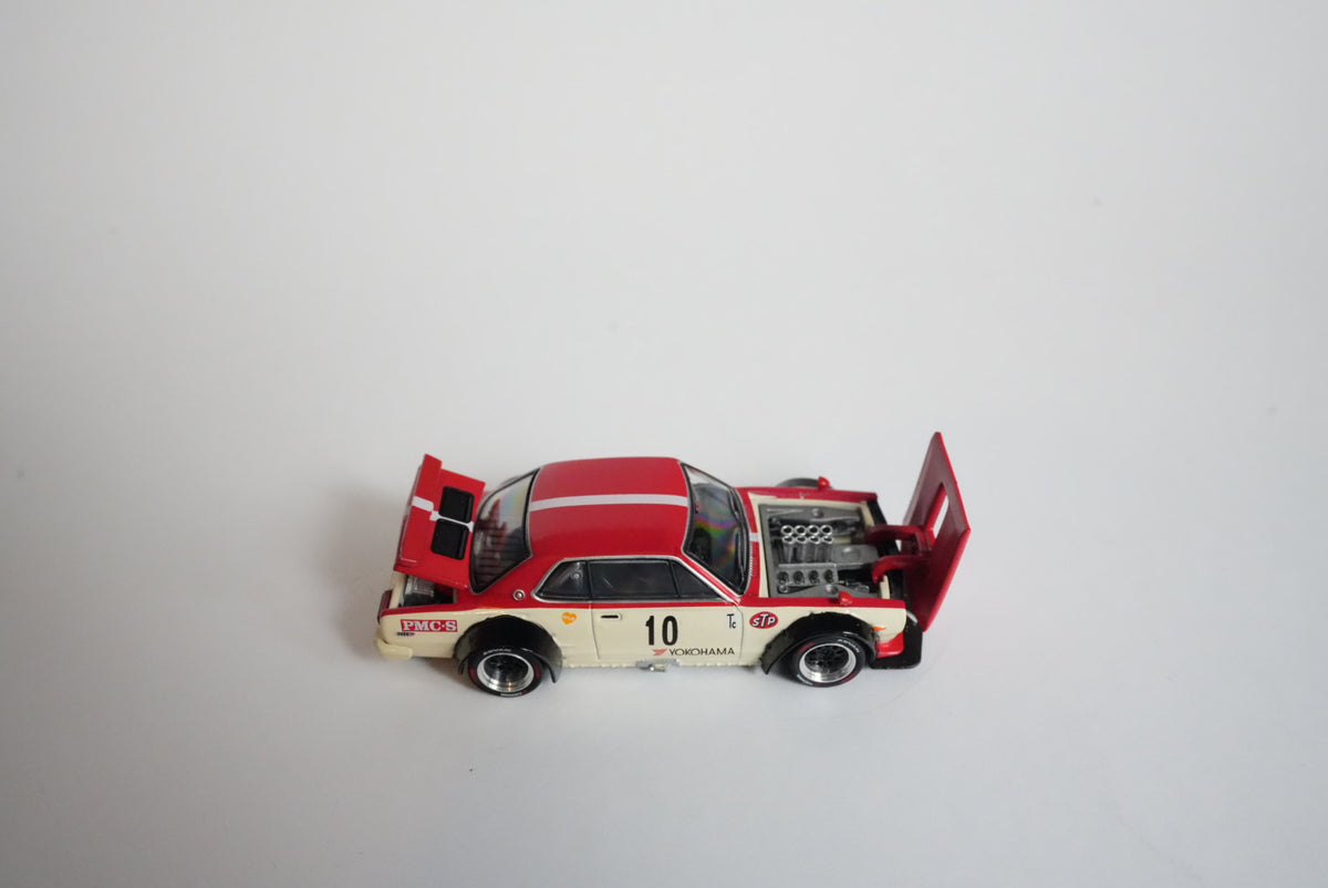 POP RACE #075 Skyline GT-R V8 Drift Hakosuka – Watanabe – 1:64