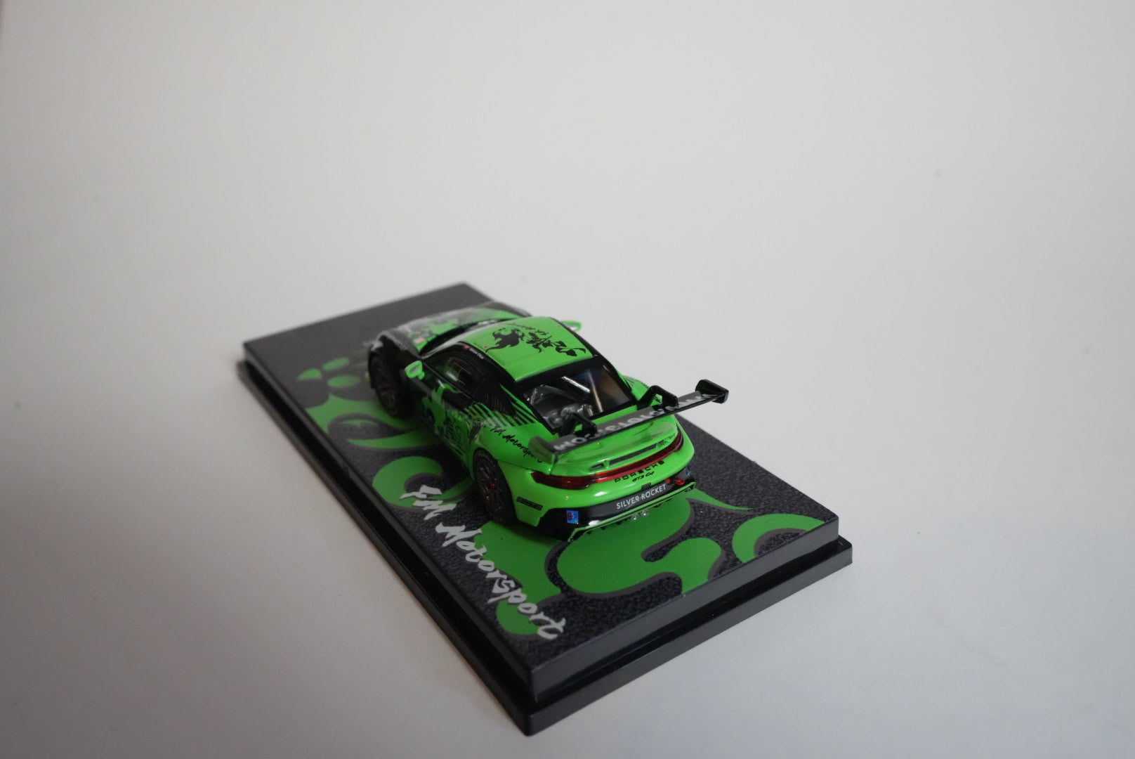 Tarmac Works Hobby64 × ixo Porsche 911 GT3 Cup (992) – Fire Monkey Motorsport – 1:64