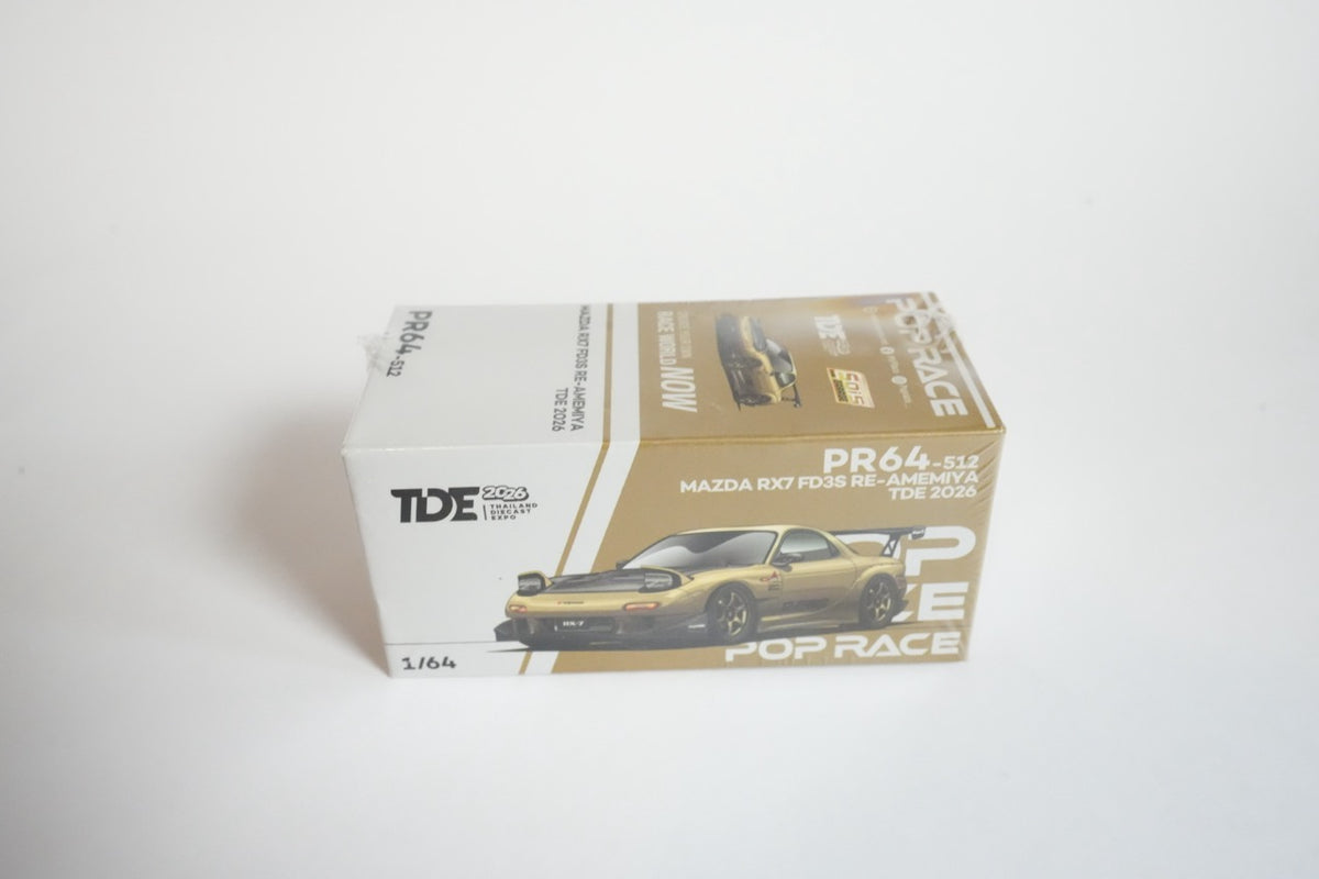 Pop Race Mazda RX-7 FD3S RE-Amemiya – TDE 2026 Exclusive – 1:64