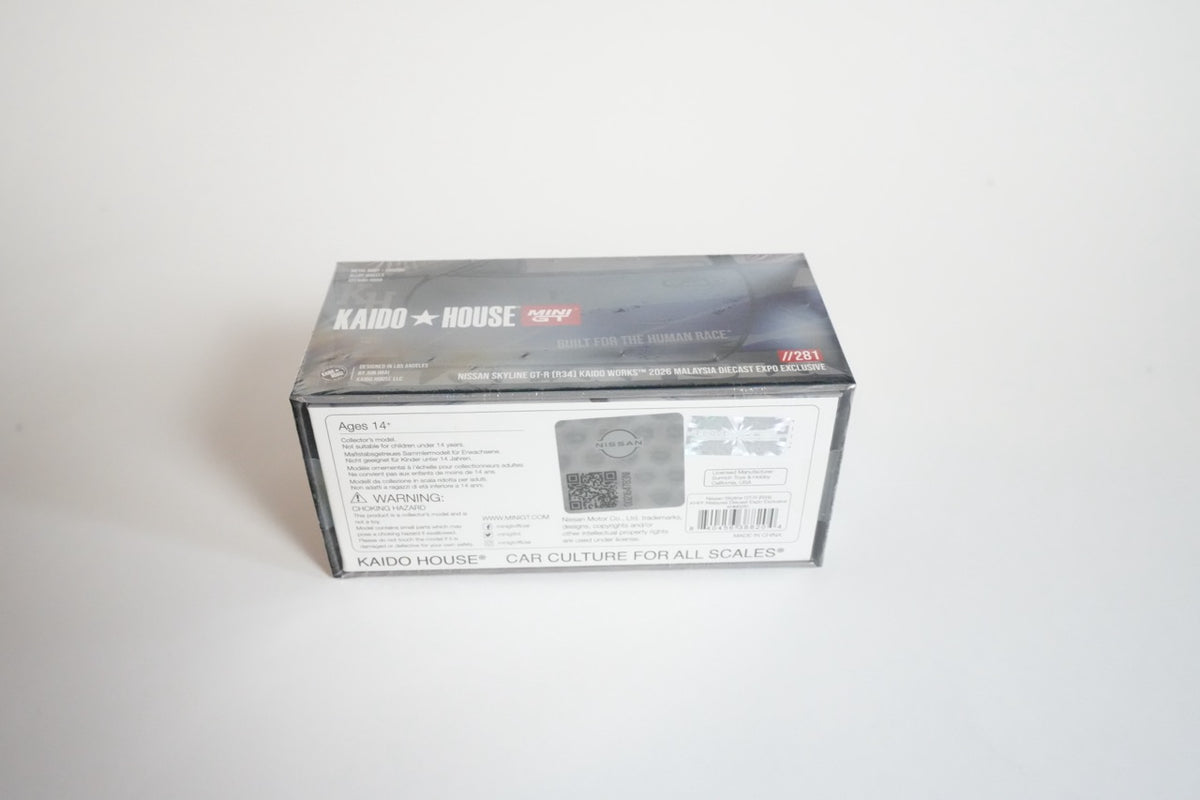 Kaido House #281 Nissan Skyline GT-R (R34) Kaido Works – MDX26 Exclusive