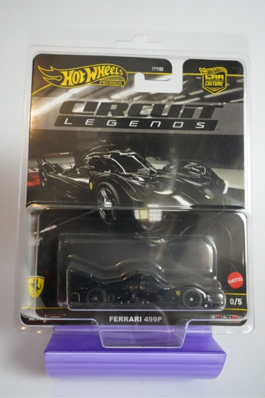 Hot Wheels Premium Ferrari 499P Black – Chase – Circuit Legends