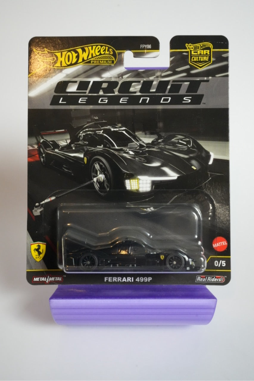 Hot Wheels Premium Ferrari 499P Black – Chase – Circuit Legends